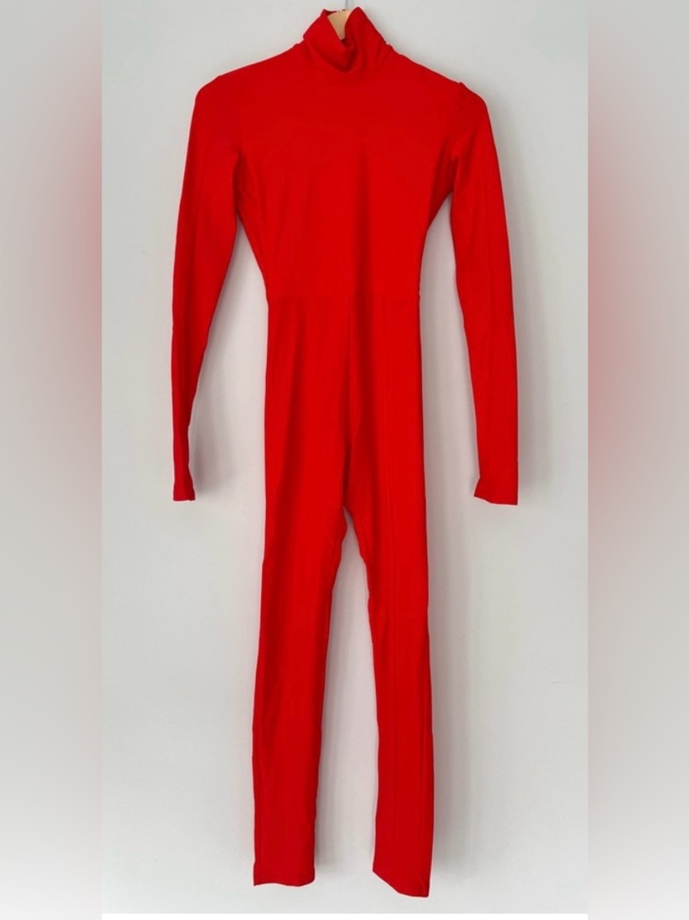 Alex Perry red catsuit (sample) XS/S *flaw
